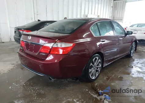 2014 Honda Accord Sport z USA, uszkodzony, nr VIN 1HGCR2F58EA277774